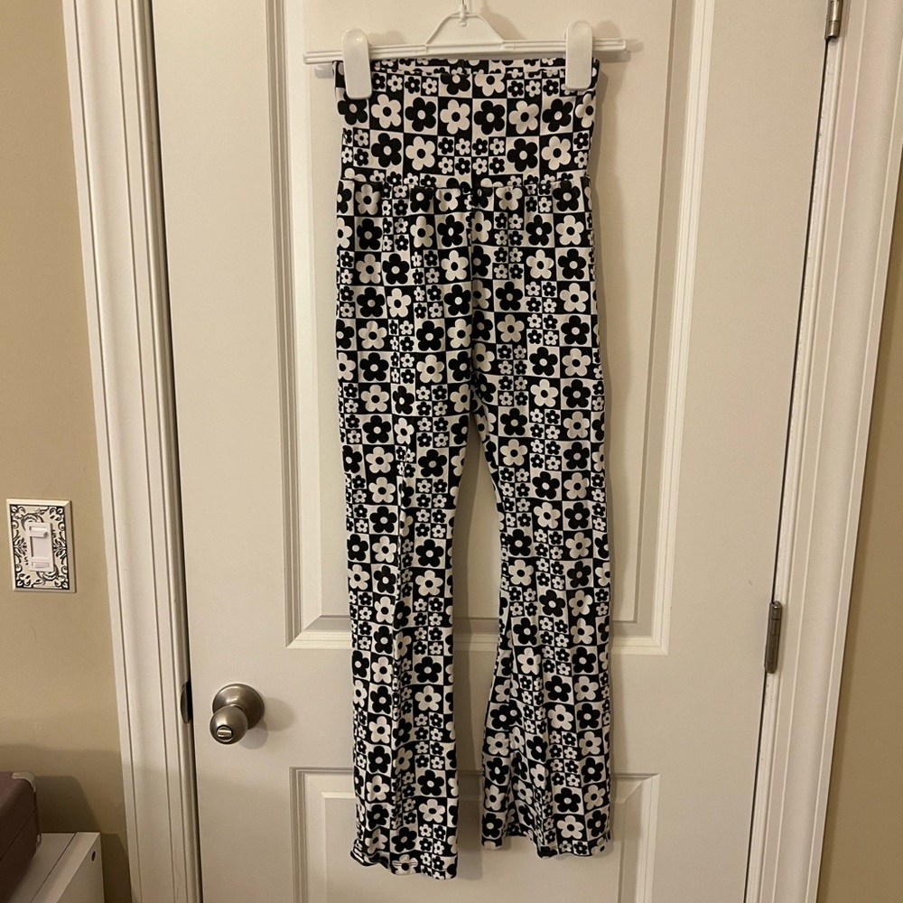Wild Fable Flower Print Wide Leg Pants (XS)